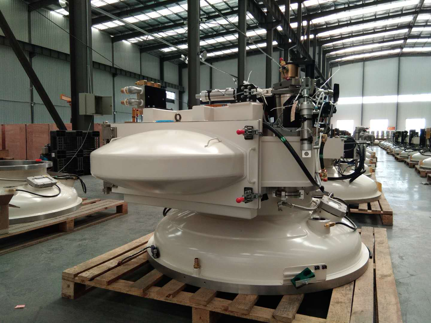 旋板阀炉盖装配